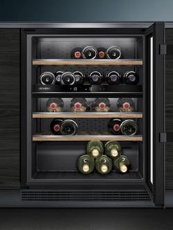 Siemens iQ500 KU21WAHG0G Integrated 44-Bottle Wine Cooler - view 2, 
