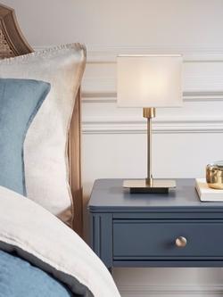 John Lewis Ruby Table Lamps, Set of 2 - view 2, Antique Brass