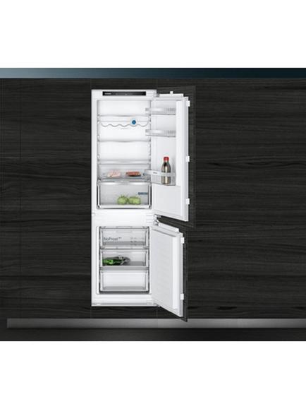 Siemens iQ300 KI86NVFE0G Integrated 60/40 Fridge Freezer - view 2, White