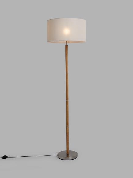 John Lewis Parawood Floor Lamp, Light Brown, Light Brown