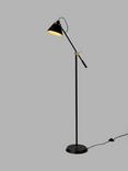 John Lewis Bureau Floor Lamp, Matt Black