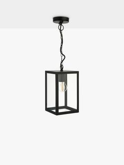 John Lewis Potter Pendant Outdoor Light, Black - view 2, Black