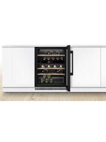 Bosch Series 6 KUW21AHG0G Integrated 44-Bottle Wine Cooler - view 2, 