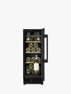 Bosch Series 6 KUW20VHF0G Integrated 21-Bottle Wine Cooler, Black
