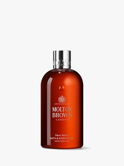 Molton Brown Neon Amber Bath & Shower Gel, 300ml, 