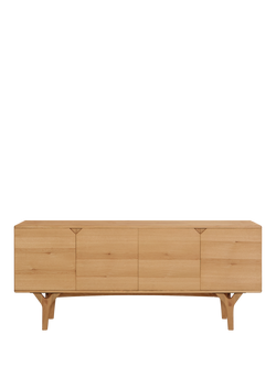 John Lewis X-Ray Sideboard - view 2, Oak