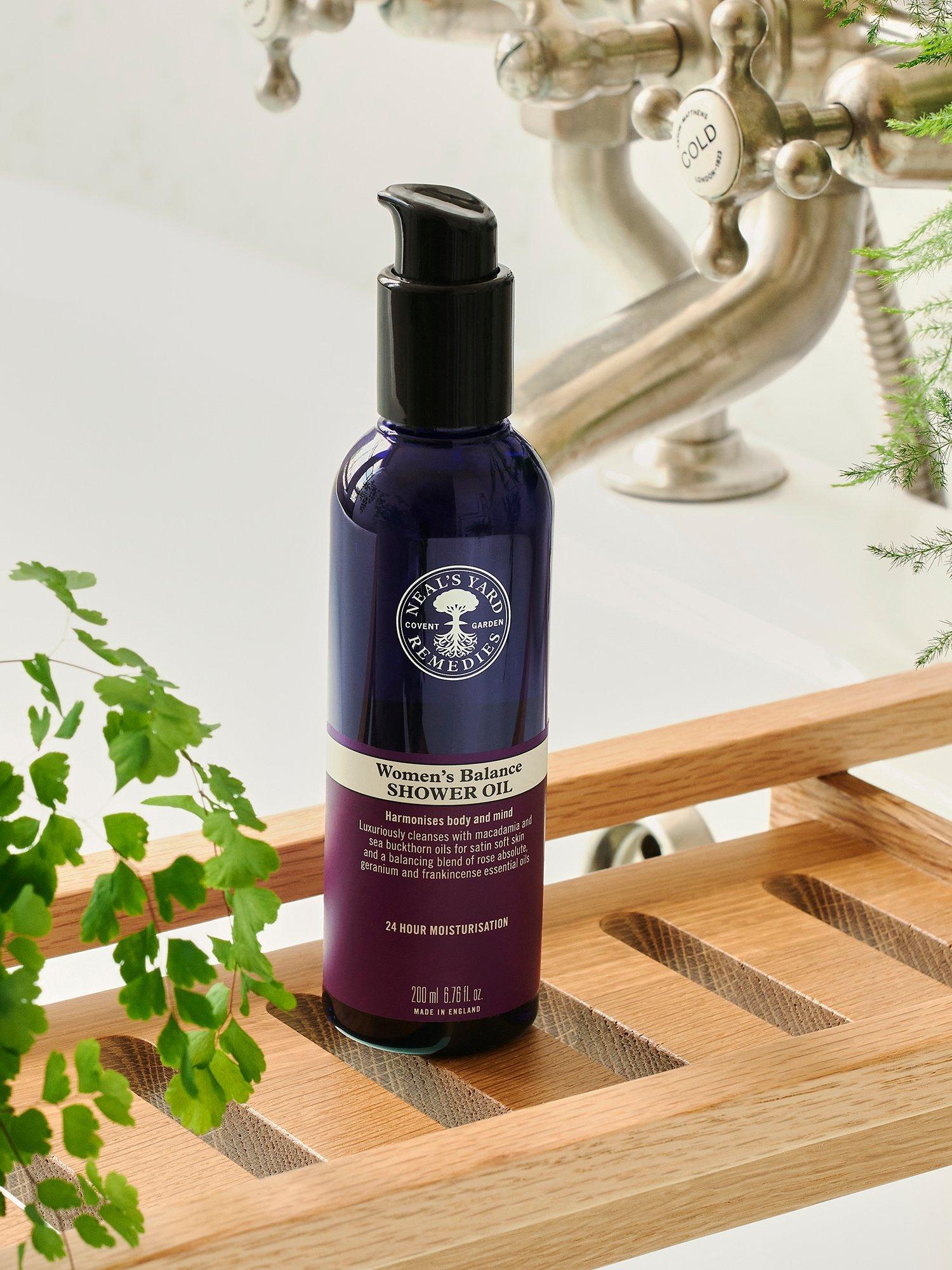 Product image 2 of 3, which shows Neal's Yard Remedies Women's Balance Shower Oil, 200ml