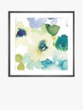 John Lewis bluebellgray 'Botanical' Floral Framed Print & Mount, 60 x 60cm, Blue