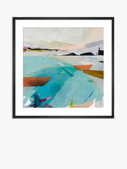 John Lewis Louise Body 'She and Him' Framed Print & Mount, 50 x 50cm, Blue/Multi, Blue/Multi