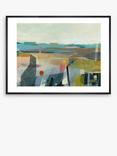 John Lewis Louise Body 'Where the Boats Come In' Framed Print & Mount, 50 x 70cm, Blue/Multi