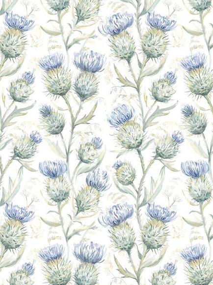 Voyage Thistle Glen Furnishing Fabric - view 2, Winter