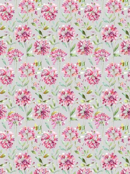 Voyage Clovelly Furnishing Fabric - view 2, Raspberry Stone