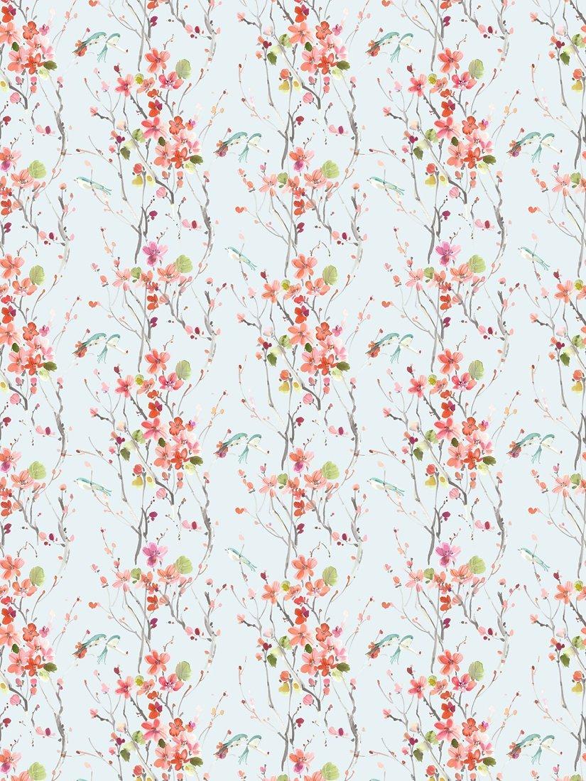 Voyage Armathwaite Furnishing Fabric, Coral Dove