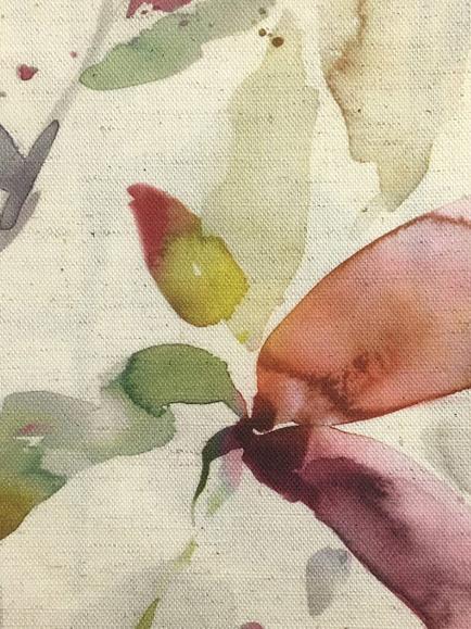 Voyage Naura Furnishing Fabric, Poppy Natural