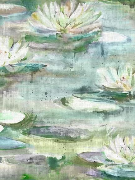 Voyage Perdita Furnishing Fabric, Sage