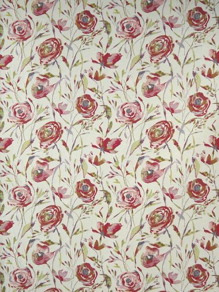 Voyage Meerwood Furnishing Fabric - view 2, Poppy