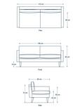 Swyft Model 01 Medium 2 Seater Sofa