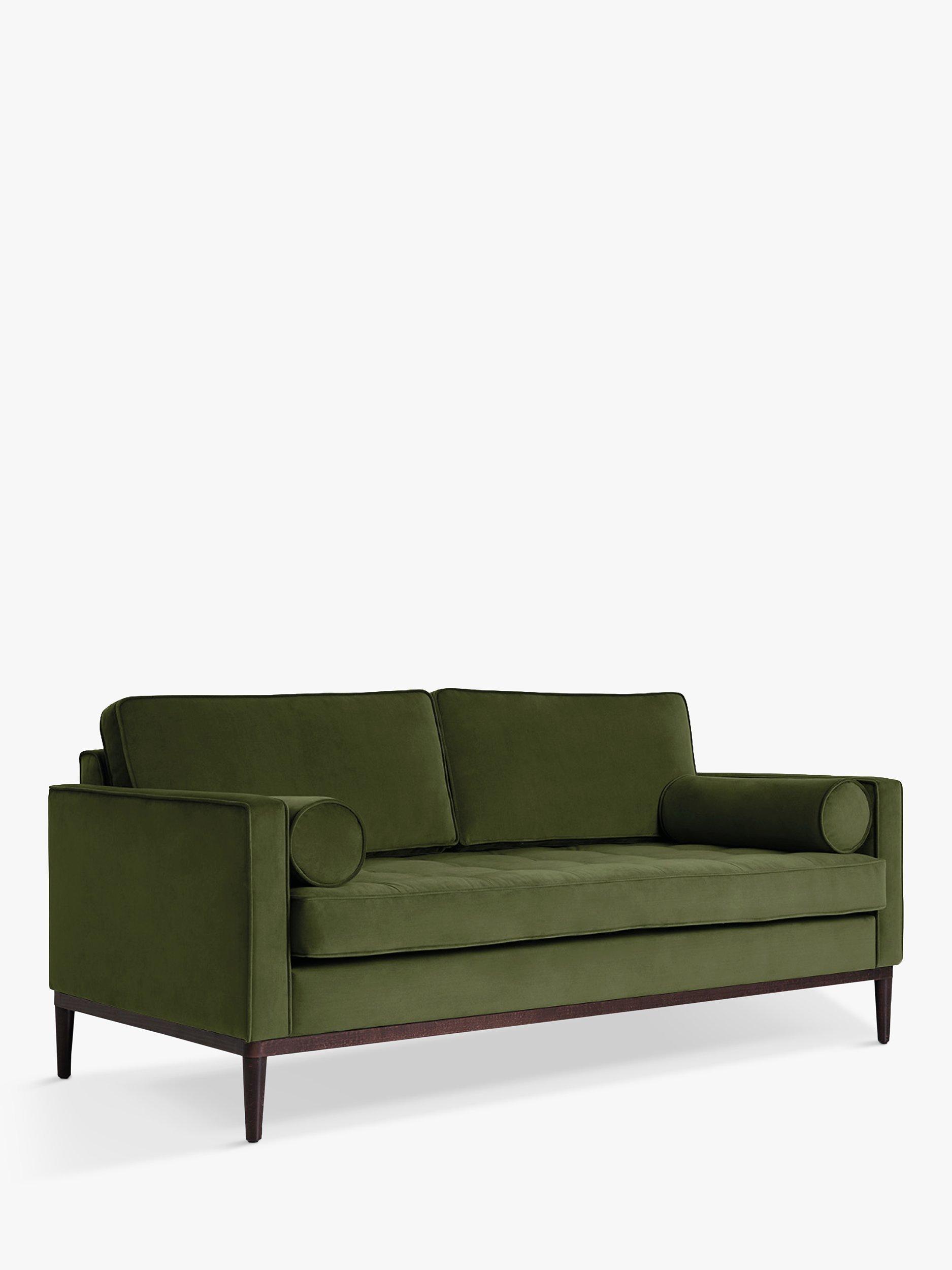 Model 02 Range, Swyft Model 02 Medium 2 Seater Sofa, Vine Velvet