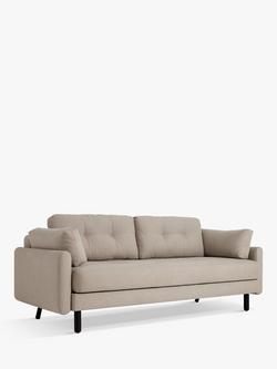 Swyft Model 04 Large 3 Seater Double Sofa Bed, Pumice Linen