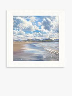 John Lewis Duncan Palmar 'Formations' Framed Print, 37 x 37cm, Blue, Blue