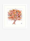 John Lewis Sara Otter 'Sweet Dreams' Framed Print & Mount, 43.5 x 43.5cm, Pink/Multi