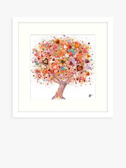 John Lewis Sara Otter 'Sweet Dreams' Framed Print & Mount, 43.5 x 43.5cm, Pink/Multi, Multi