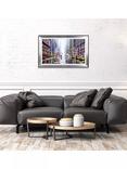 John Lewis Richard Macneil 'Rainfall on Fifth Avenue New York' Framed Print & Mount, 72 x 112cm, Multi