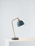 John Lewis Baldwin Desk Lamp, Navy Blue