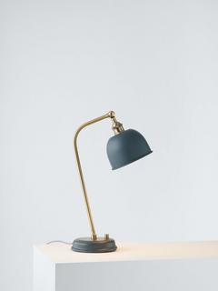 John Lewis Baldwin Desk Lamp, Loch Blue
