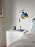 John Lewis Baldwin Table Lamp, Loch Blue