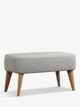 John Lewis Bergen Footstool, Light Leg