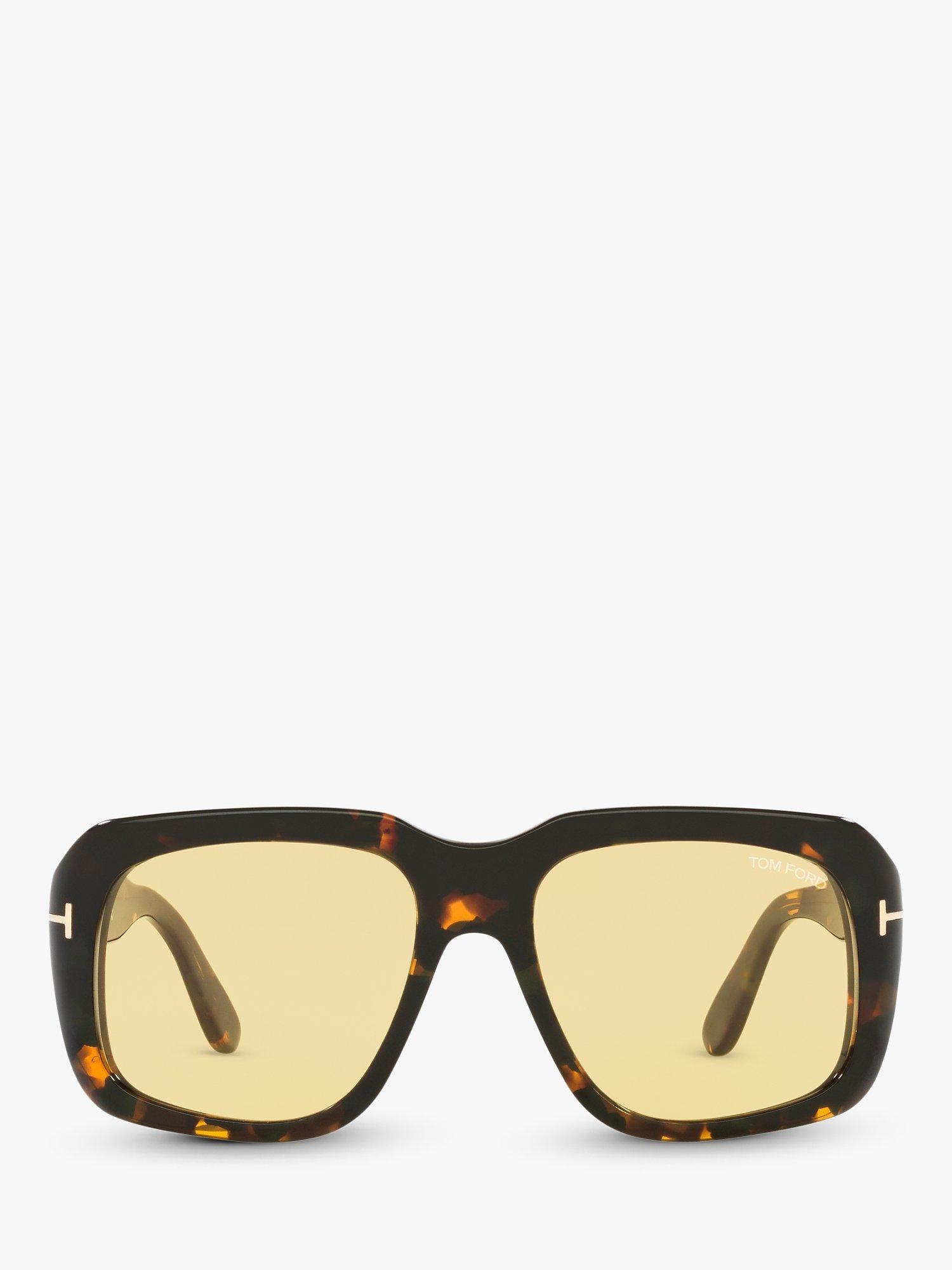 Product image 2 of 5, which shows TOM FORD TR001327 Men's Tortoiseshell Sunglasses, Brown
