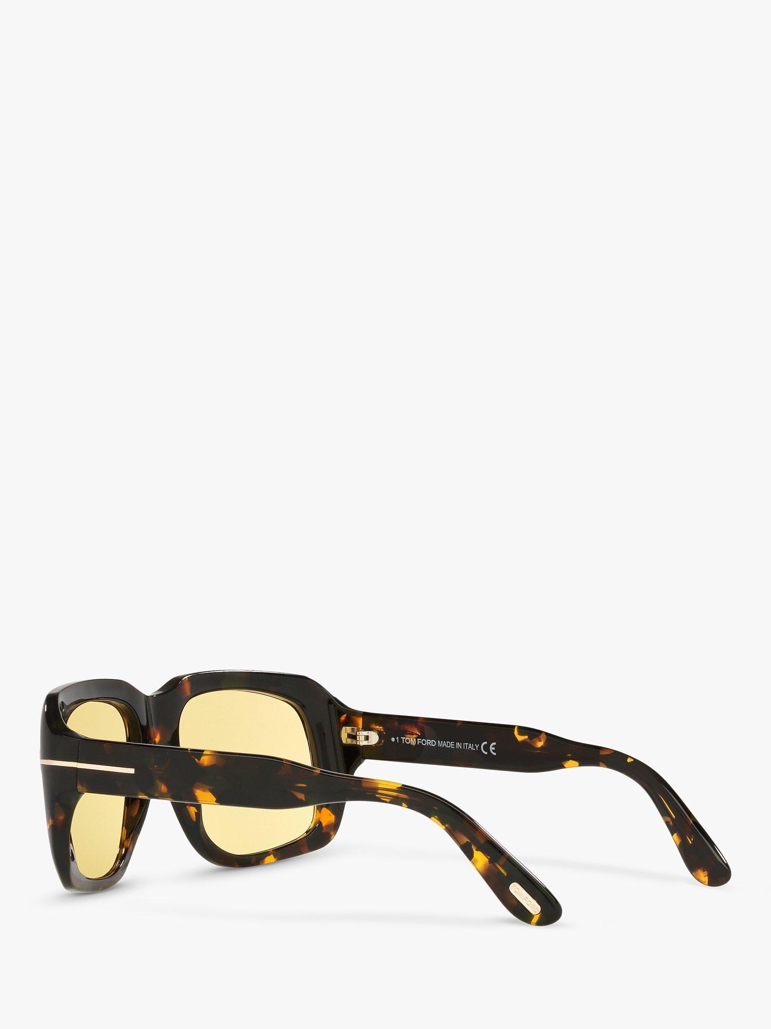 Product image 4 of 5, which shows TOM FORD TR001327 Men's Tortoiseshell Sunglasses, Brown