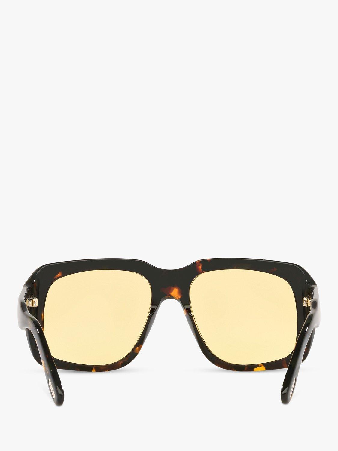 Product image 5 of 5, which shows TOM FORD TR001327 Men's Tortoiseshell Sunglasses, Brown