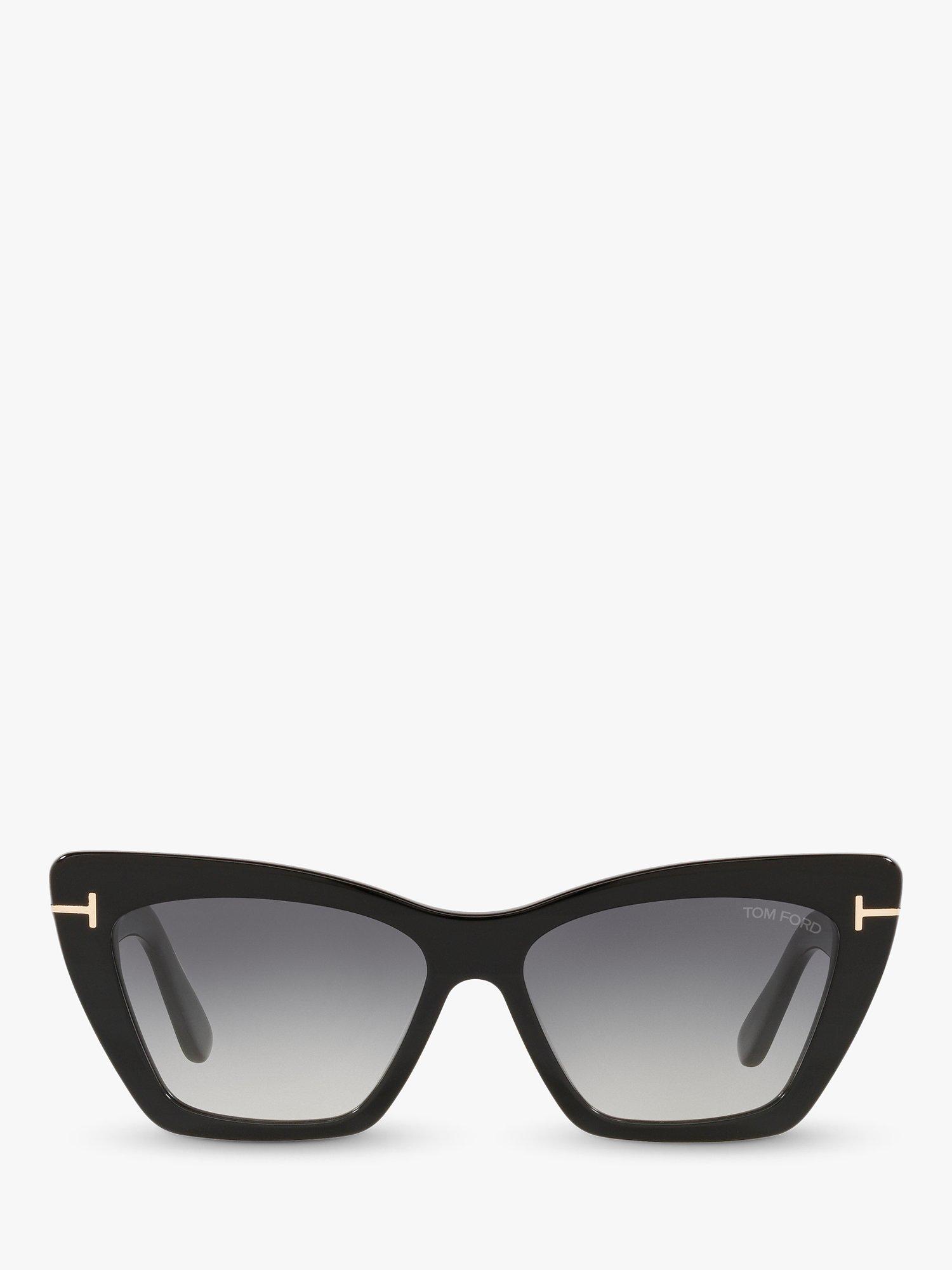 Product image 3 of 11, which shows TOM FORD FT0871 Women's Wyatt Cat's Eye Sunglasses, Black/Grey Gradient