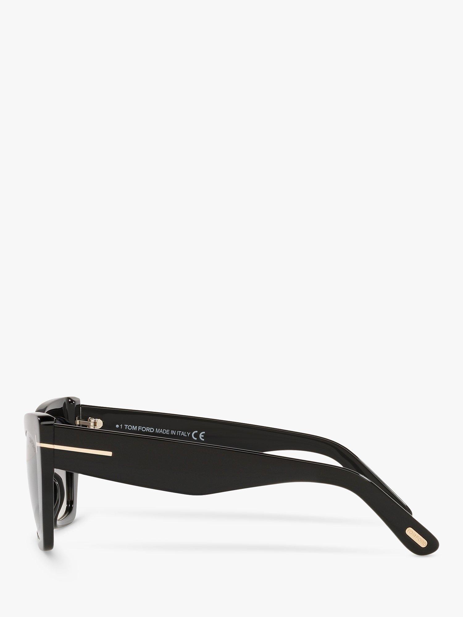 Product image 4 of 11, which shows TOM FORD FT0871 Women's Wyatt Cat's Eye Sunglasses, Black/Grey Gradient