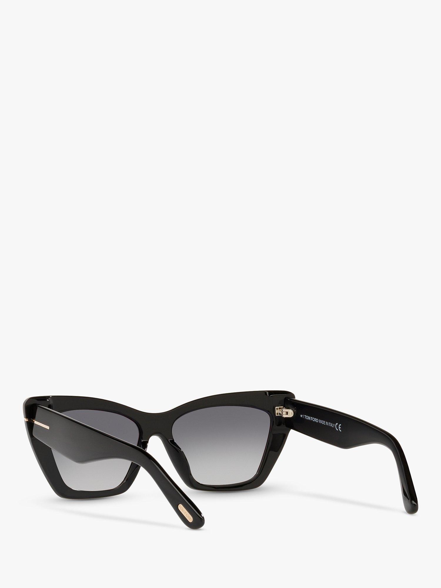 Product image 6 of 11, which shows TOM FORD FT0871 Women's Wyatt Cat's Eye Sunglasses, Black/Grey Gradient