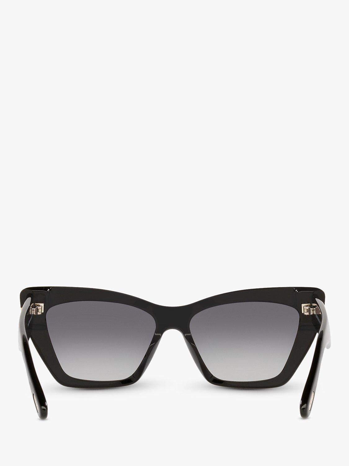 Product image 7 of 11, which shows TOM FORD FT0871 Women's Wyatt Cat's Eye Sunglasses, Black/Grey Gradient