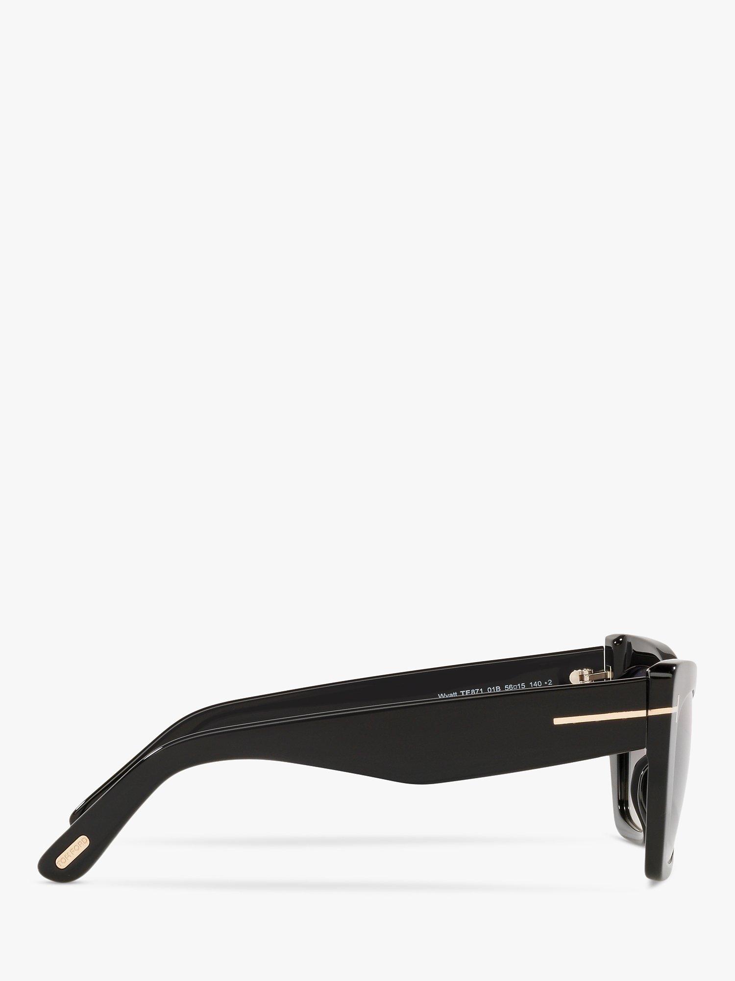 Product image 10 of 11, which shows TOM FORD FT0871 Women's Wyatt Cat's Eye Sunglasses, Black/Grey Gradient