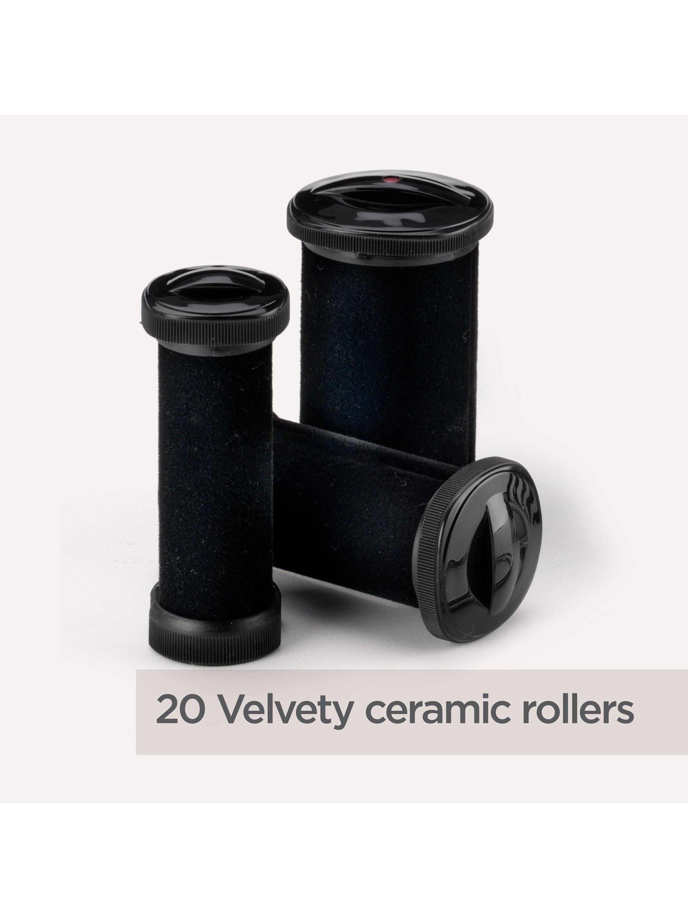 Product image 7 of 8, which shows BaByliss 3035U Thermo-Ceramic Rollers, Black