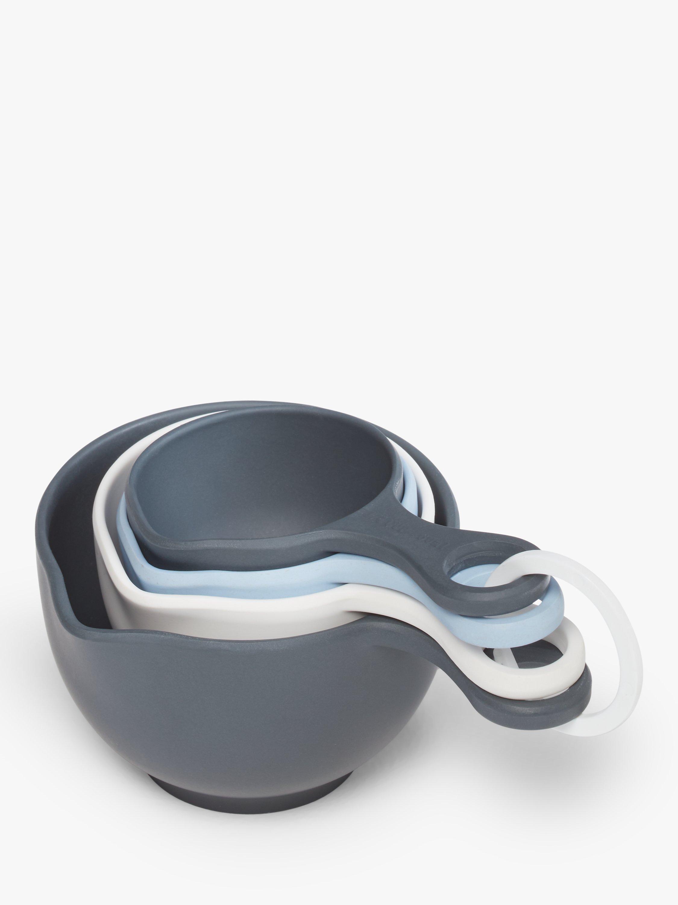 John Lewis Melamine Measuring Cups, Set of 4, Assorted