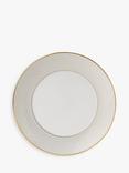 Wedgwood Gio Gold Bone China Side Plate, 20cm, White/Gold