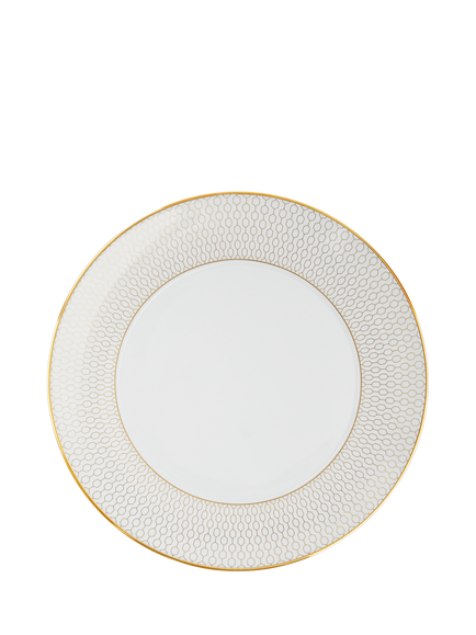 Wedgwood Gio Gold Bone China Side Plate, 20cm, White/Gold, White/Gold