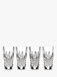 Waterford Crystal Cut Glass Lismore Diamond Shot Glasses, Set of 4