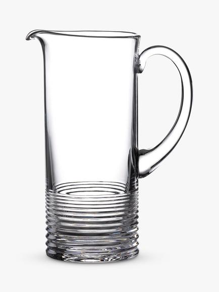 Waterford Crystal Circon Cut Glass Pitcher, 1.2L, Clear, Clear