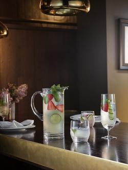 Waterford Crystal Circon Cut Glass Pitcher, 1.2L, Clear - view 2, Clear