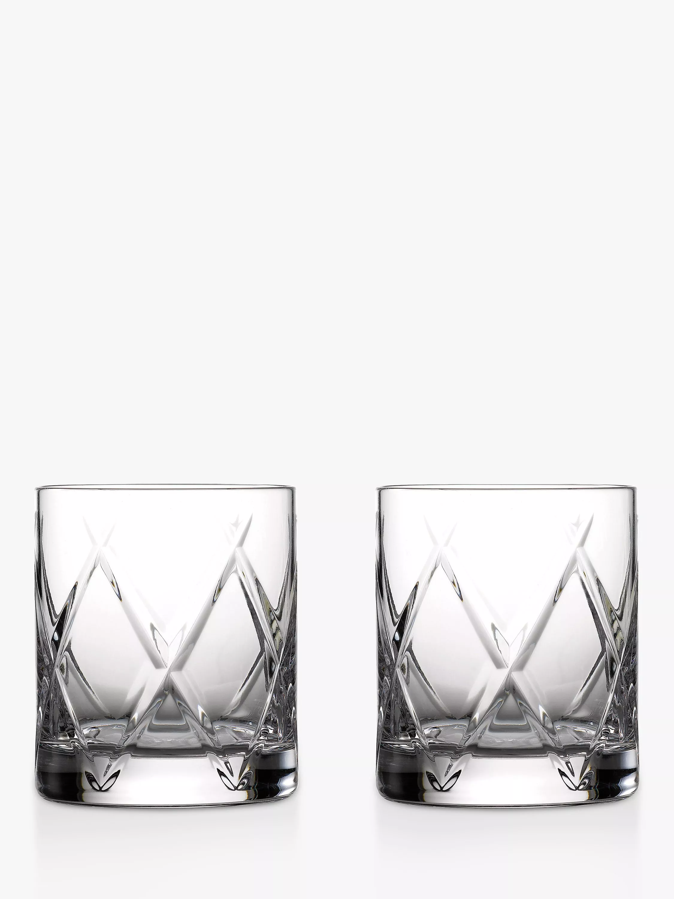 Waterford Irish Lace Set hotsell of 2 Lead Crystal Double Old Fashioned Glasses - $350