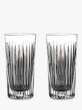 Waterford Crystal Gin Journeys Aras Cut Glass Highballs, Set of 2, 400ml, Clear