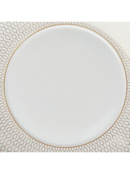 Wedgwood Gio Gold Bone China Small Side Plate, 17cm, White/Gold - view 2, White/Gold