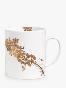 Vera Wang for Wedgwood Jardin Mug, 460ml, White/Gold, White/Gold